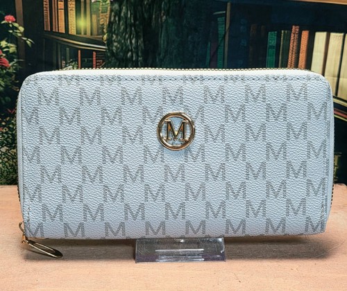Zip around wallet monogrammed - zip-around,
