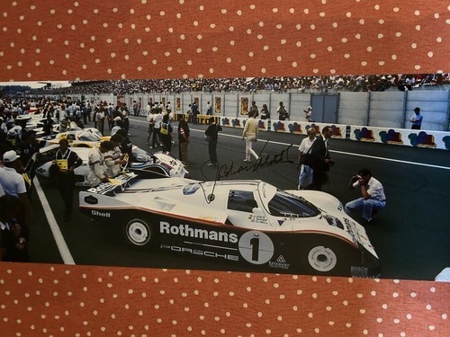 Signed x24 photograph - signed, 10"x24"