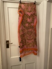 New Versace 100% Silk Pink