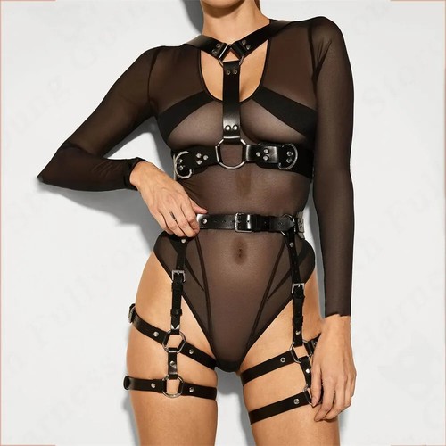 Leather lingerie full - leather,