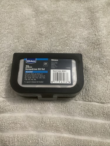 Wickes pce screwdriver bit - pce,