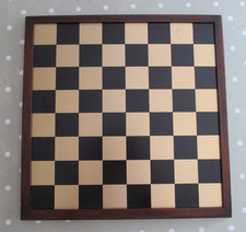 VINTAGE METAL CHESS BOARD