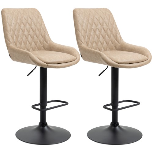 Homcom bar stools set 2 - homcom,