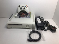 Xbox 360 White 60GB With Games Tested HDMI Need For Speed Hot Pursuit Crackdown