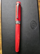 Aurora Alpha Red Fountain Pen