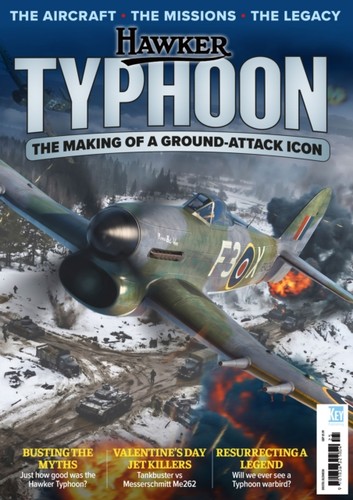 Hawker typhoon flypast branded - flypast,
