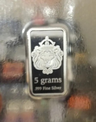 Silver scottsdale bar 999 - 5g, .999