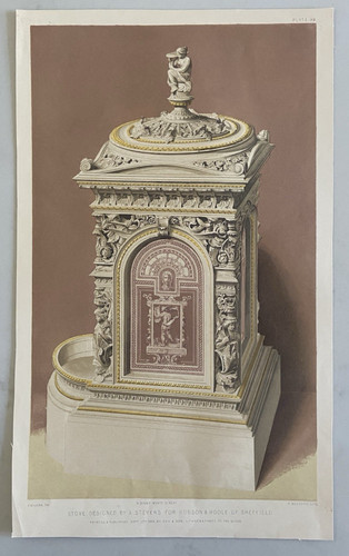 Antique chromolithograph - antique, –