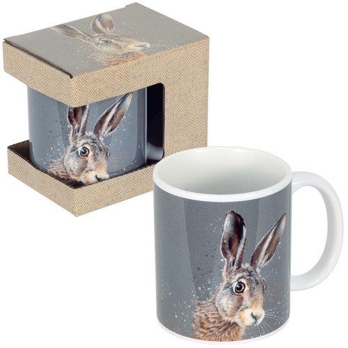 Wild hare ceramic - ceramic, mug