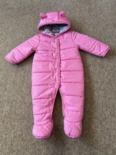 Joules Girls Pink Snowsuit -