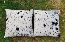 HANDMADE SALT & PEPPER COWHIDE