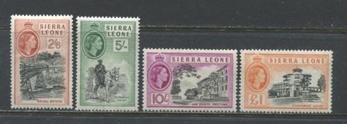 Sierra leone qeii 1956 - sierra, to
