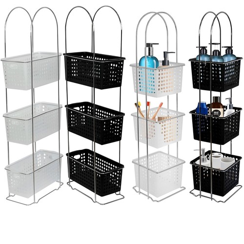 Tier plastic shower - tier, caddy
