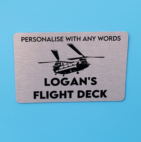 Personalisd pilot sign flight - personalisd, sign,