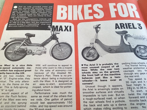 Ariel puch maxi vespa boxer - vespa,