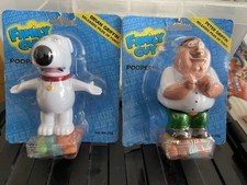 Family Guy Poopers Peter Griffin & Brian Jelly Bean Dispensers Sealed 