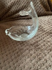 Beautiful clear Murano bowl in