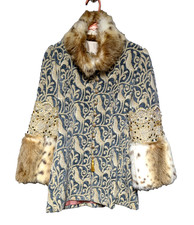 Vintage Long Brocade Jacket