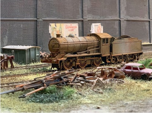 Gauge locomotive scrapyard - oo,
