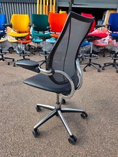 Used Humanscale Liberty Ergonomic Office Chair – New Leather Seat And Armrests