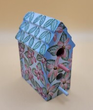 Vintage Small Wooden Birdhouse