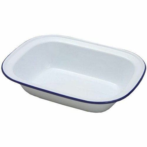 Falcon enamel 16cm oblong pie - 16cm,