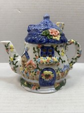 Floral Cottage Teapot