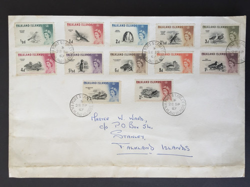 Falkland islands 1967 - falkland,