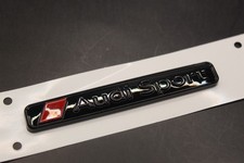 Red Gloss Black Sport Badge