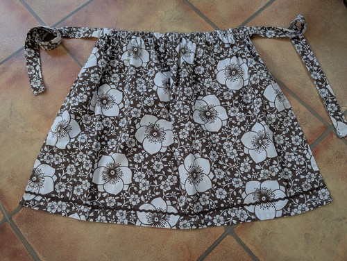 Vintage cotton apron - vintage,