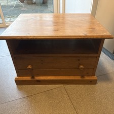 Vintage Antique Pine TV Unit /