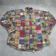 Orvis Shirt Mens Large Pastel