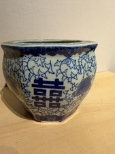 Vintage Chinese Blue & White
