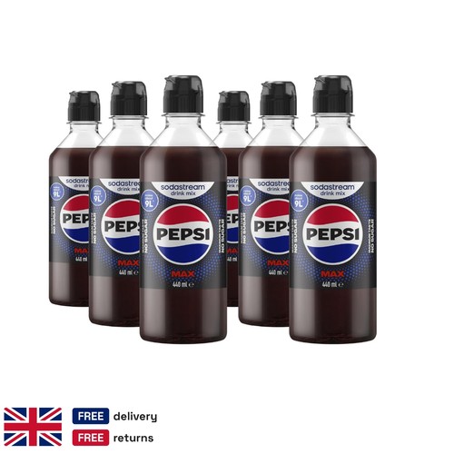 Pepsi max syrup pack sugar - max,