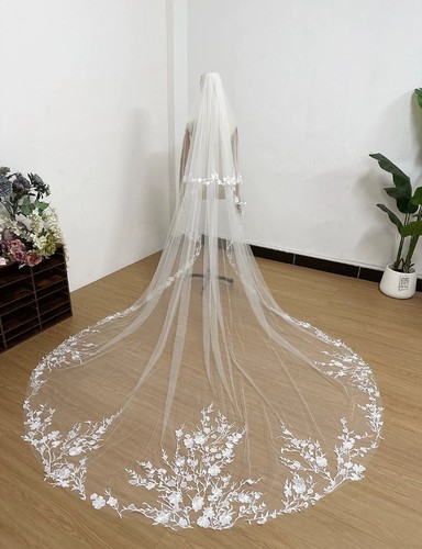 Wedding veil cathedral - wedding, bridal