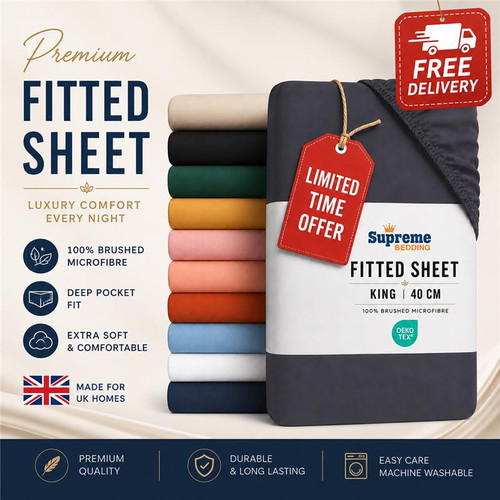 Full fitted bed - full,