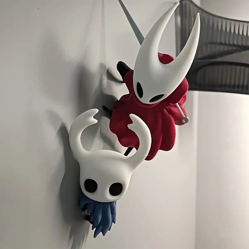 Hollow knight fridge magnet - knight,