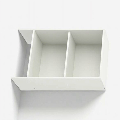 White freestanding open face - freestanding,