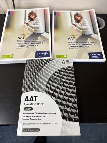 Aat accountancy study books - accountancy,