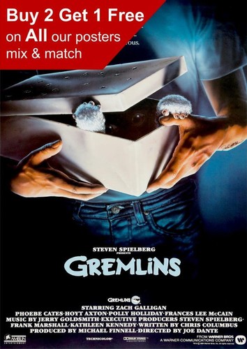 Gremlins 1984 movie poster - movie,