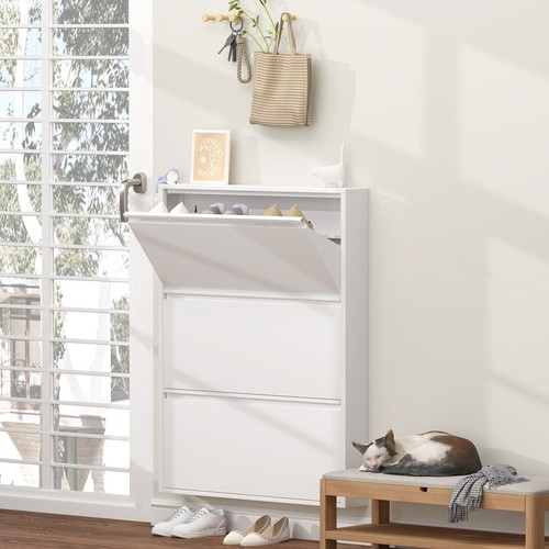 Shoe cabinet with flip - shoe,