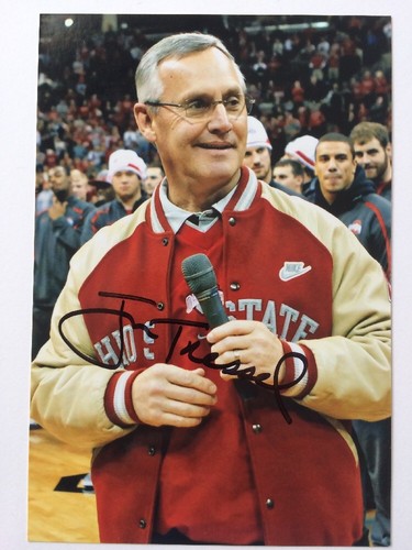 Jim tressel autographed - tressel, photo