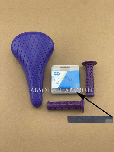 Purple diamond stitched bmx - purple,