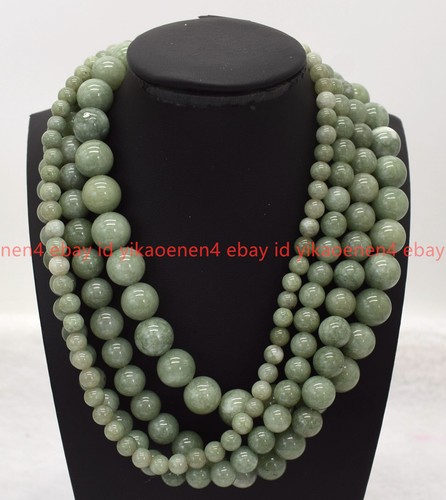 14mm natural green jade - natural,