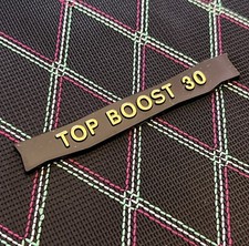 "TOP BOOST 30" Model Plaque