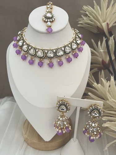 Indian jewellery set necklace - indian,