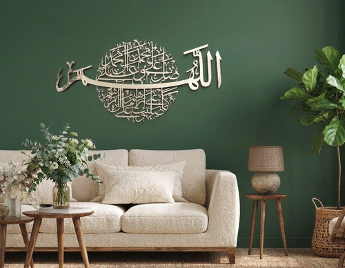 Acrylic islamic wall art - acrylic,