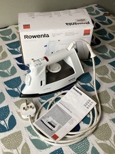 Retro Vintage 90s Steam Iron Rowenta  Surfline Model DE-43