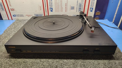 Vtg fisher turntable record - fisher,