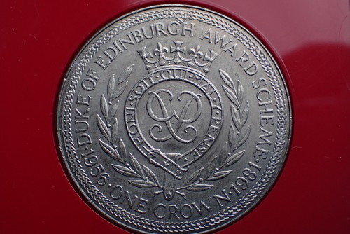 Isle man one crown 1981 - isle,